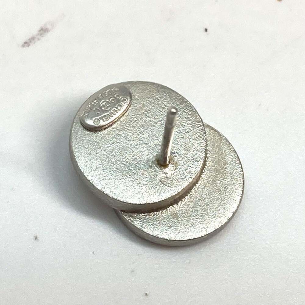 Chanel Cc Logo Circle Earrings Silver- #208985C56B - Picture 5 of 5